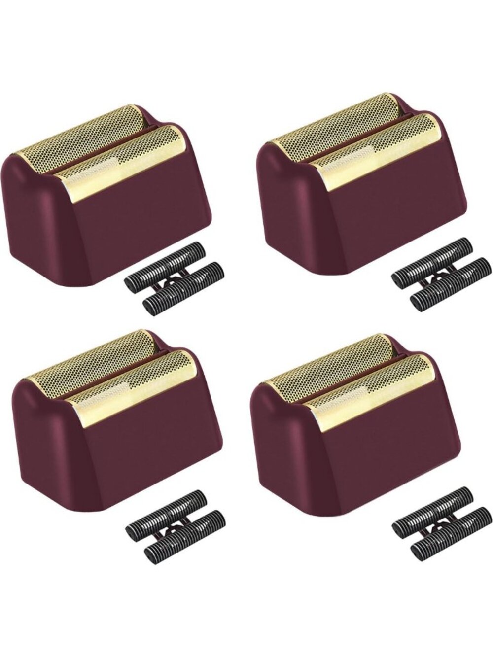4 Pack Professional Shaver Replacement Foil & Cutter for Super Close Shaving
